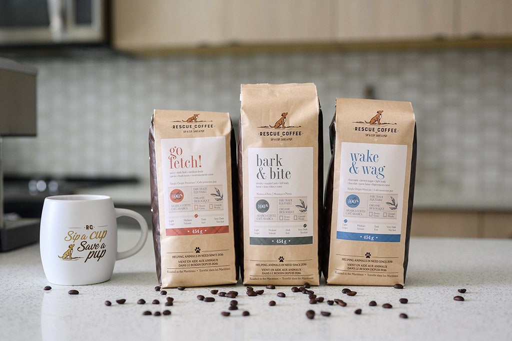 Feature Friday: Rescue Coffee – Sip a Cup. Save a Pup.