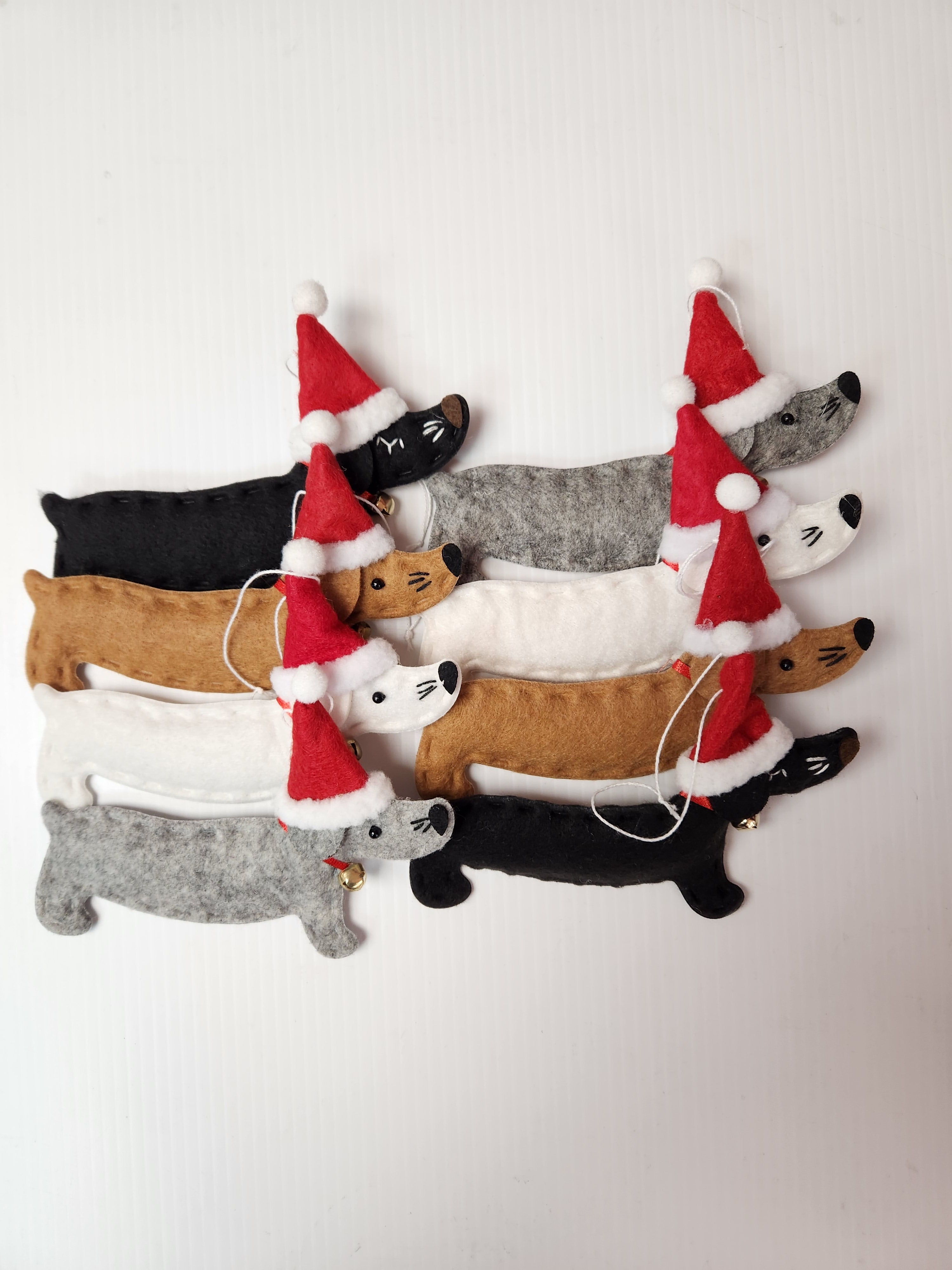 Holiday Weenies Christmas Ornaments