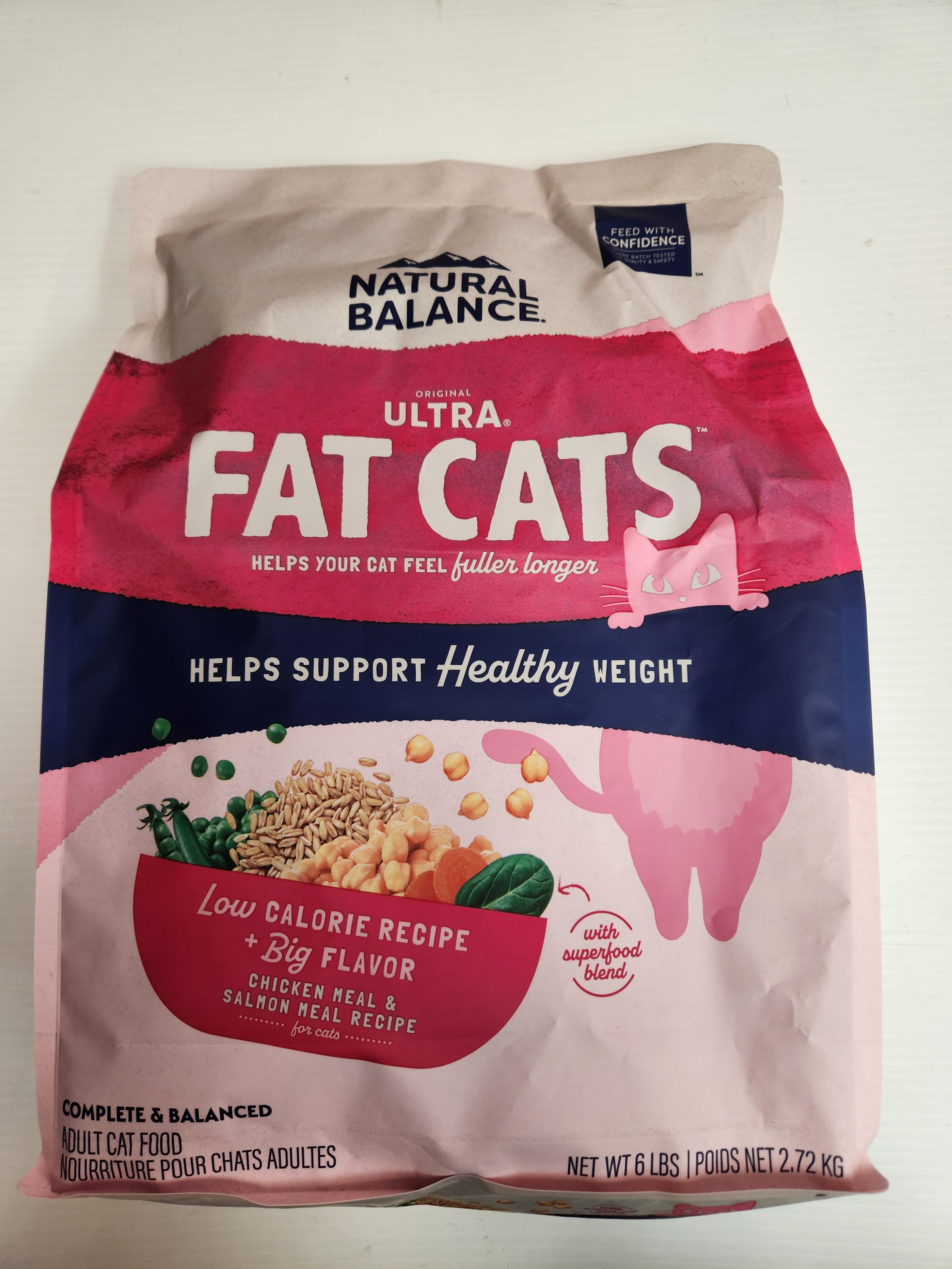 Natural Balance Fat Cats, formule faible en calories