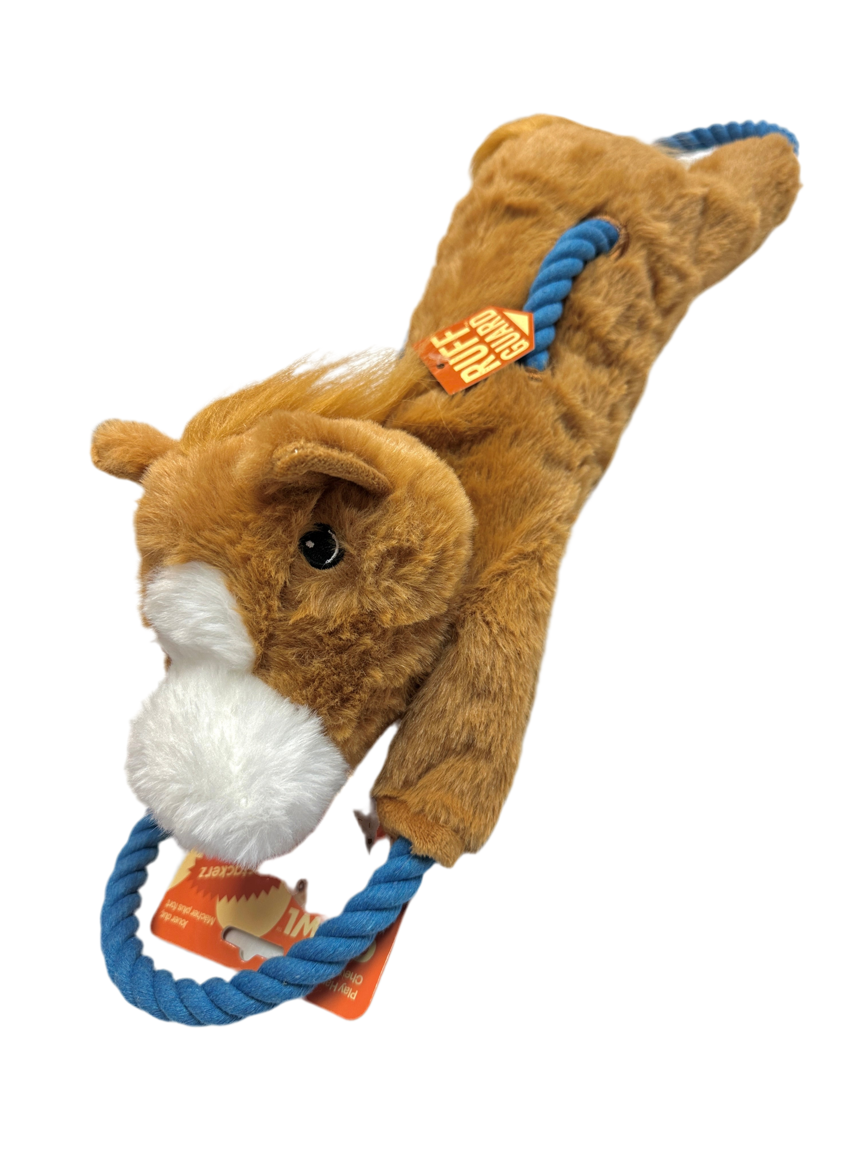 GROWL RUFF GUARD Haystackerz Horse or Pink Pig Large Dog Toy 14"