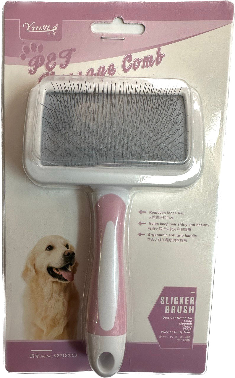 Peigne de massage pour animaux de compagnie/brosse lisse