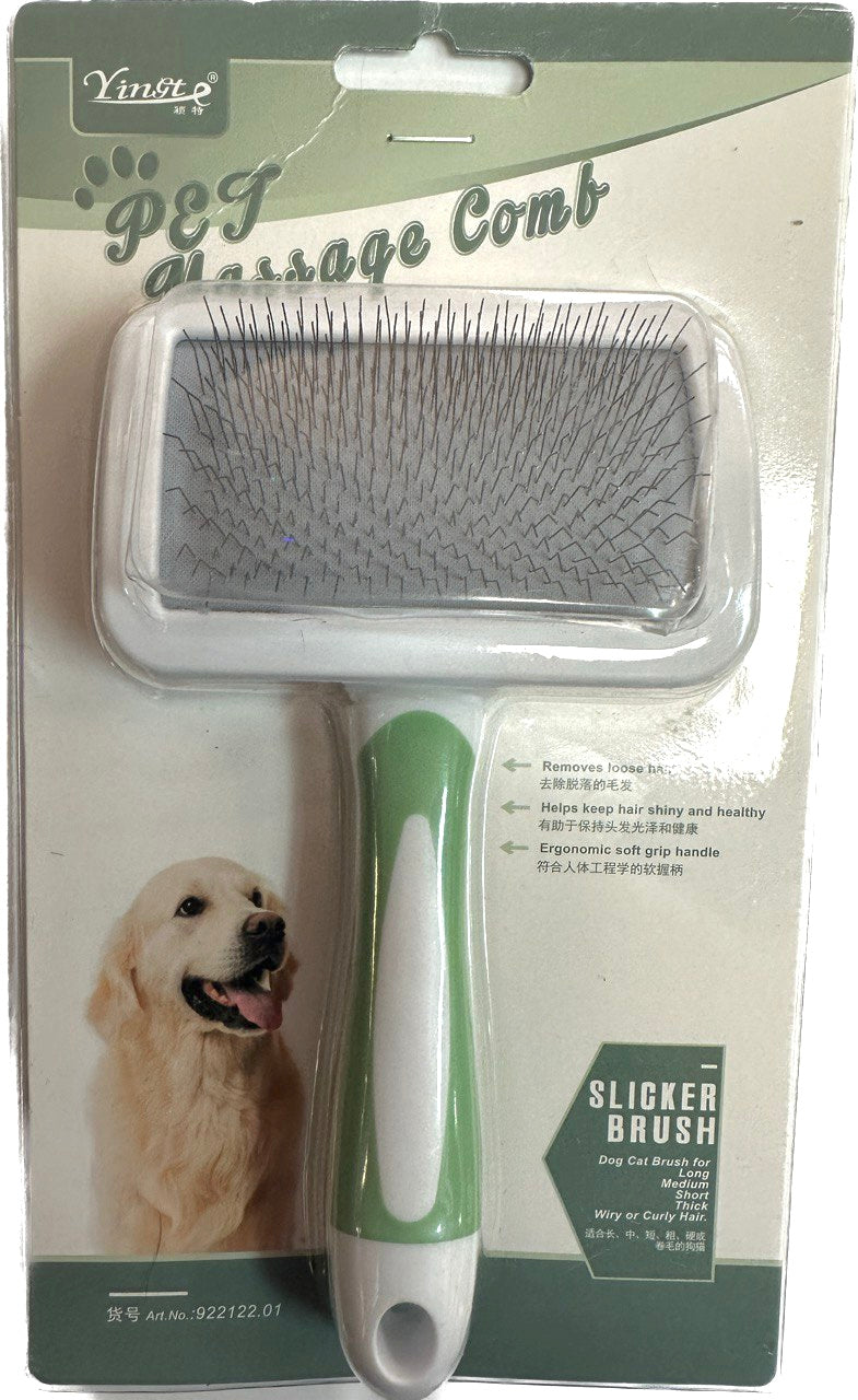 Peigne de massage pour animaux de compagnie/brosse lisse