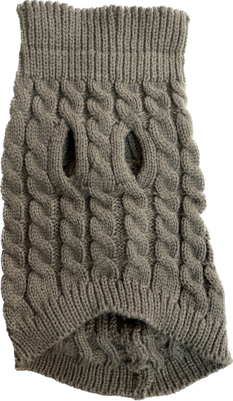 Cable Knit Turtle Neck Dog Sweaters