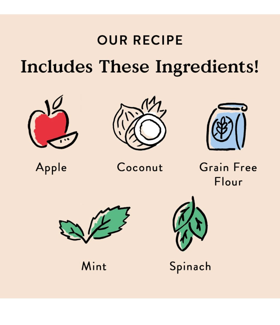 Barres dentaires sans blé Bocce's Brushy Sticks, taille moyenne