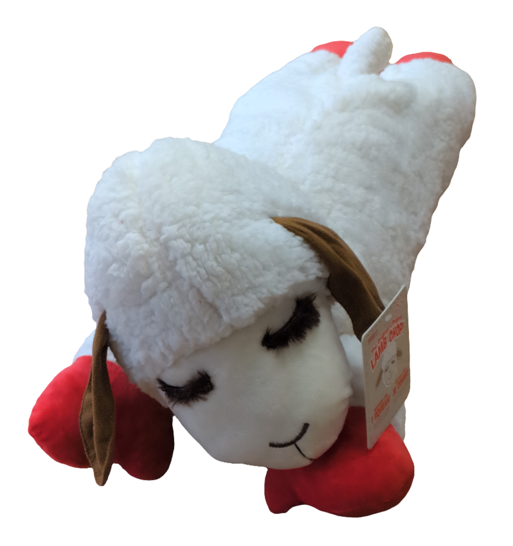 Multipet The Original Lamb Chop! Dog Toy