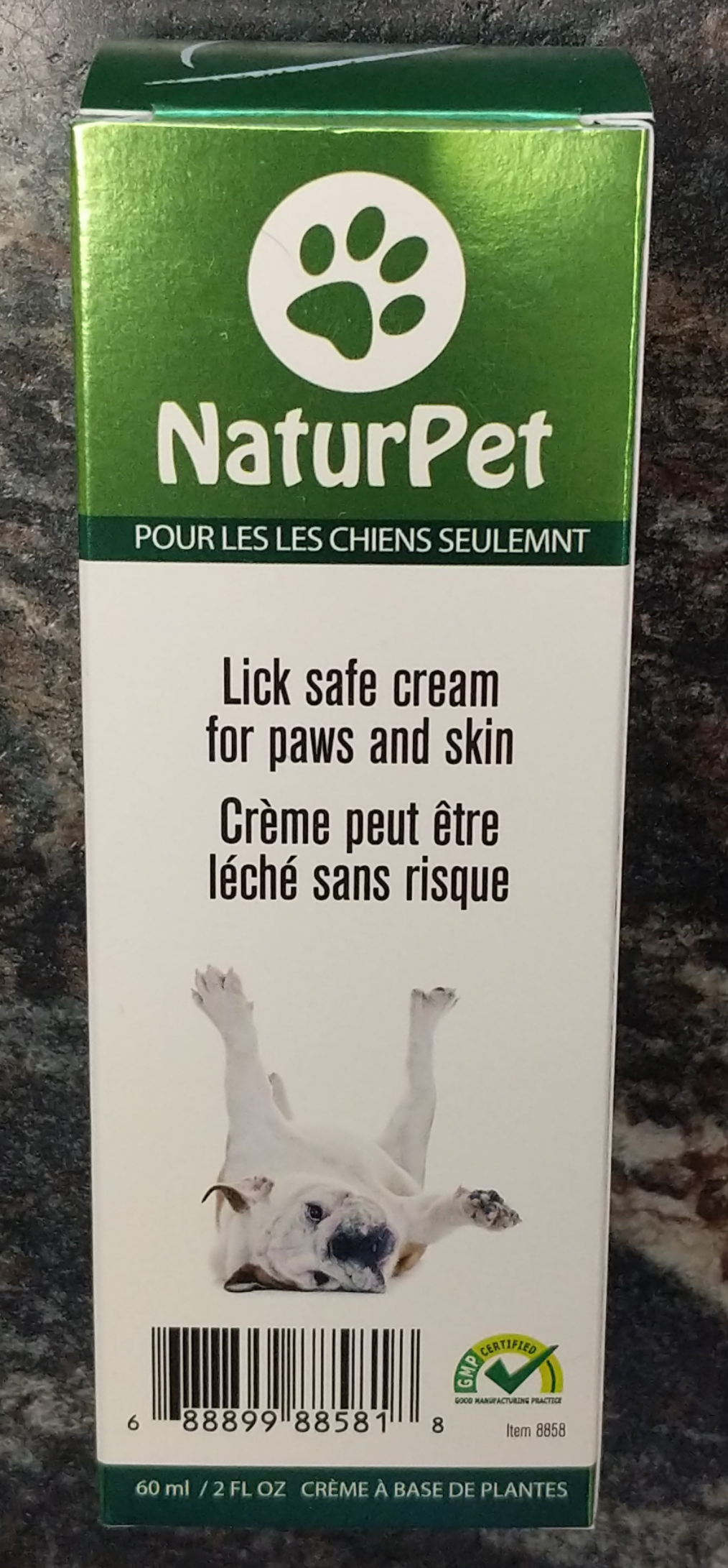 NaturPet Paw & Skin Herbal Cream for Dogs, 60ml