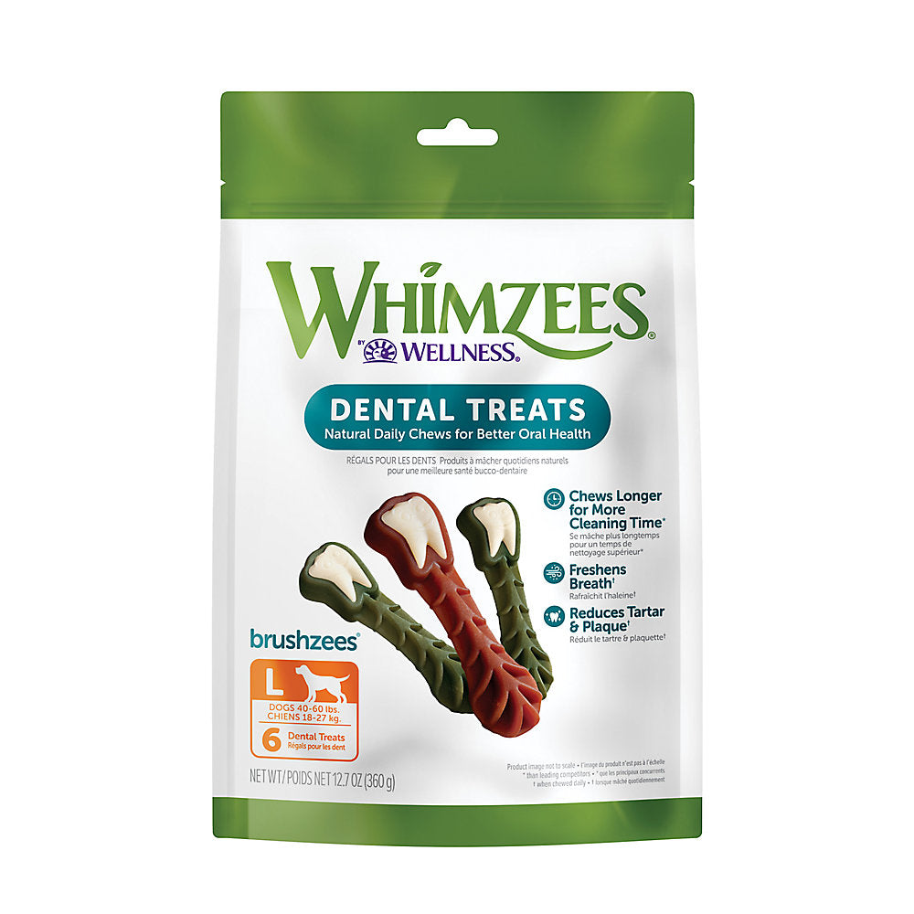 Whimzees Produits à mâcher dentaires naturels pour chiens