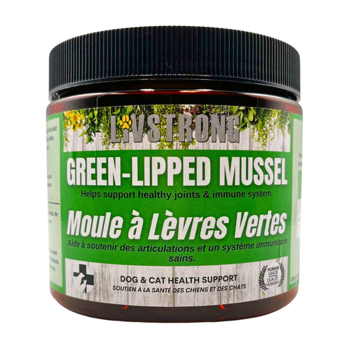 LivStrong Green-Lipped Mussel Dog & Cat Health Support