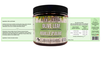 LivStrong Olive Leaf Dog & Cat Health Support, 100g