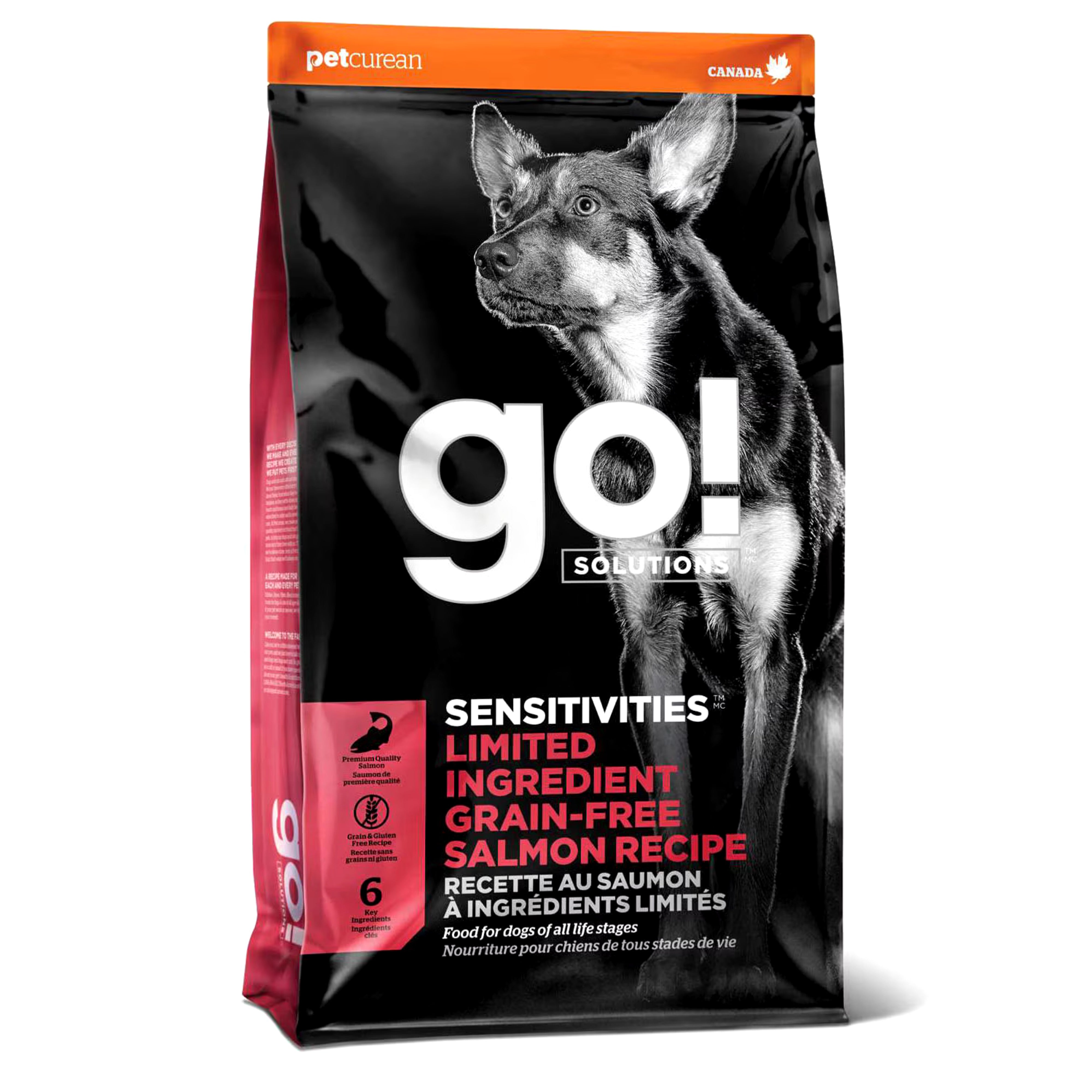 Go! Solutions Sensitivities Limited Ingredient Grain-Free Salmon Recipe Dog Food