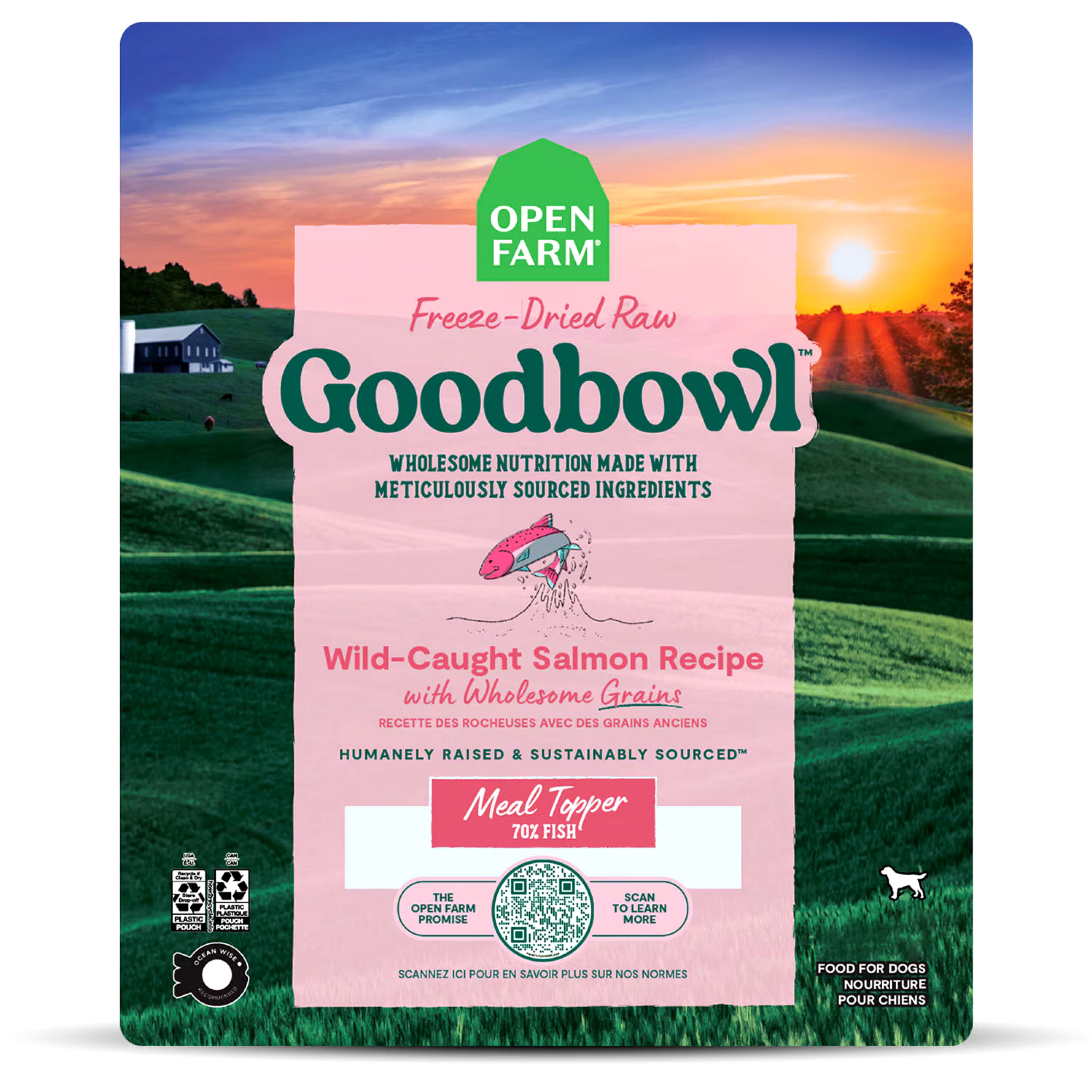 Open Farm Goodbowl™ Freeze Dried Raw Topper