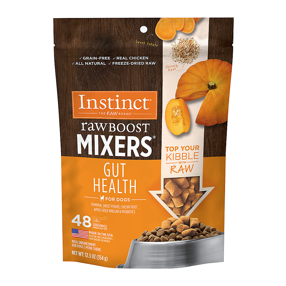 Instinct® Raw Boost Mixers® Gut Health All Life Stage Dog Food Topper - Grain Free, Freeze-Dried