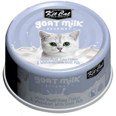 Kit Cat Goat Milk Gourmet Wet Cat Food, 70g