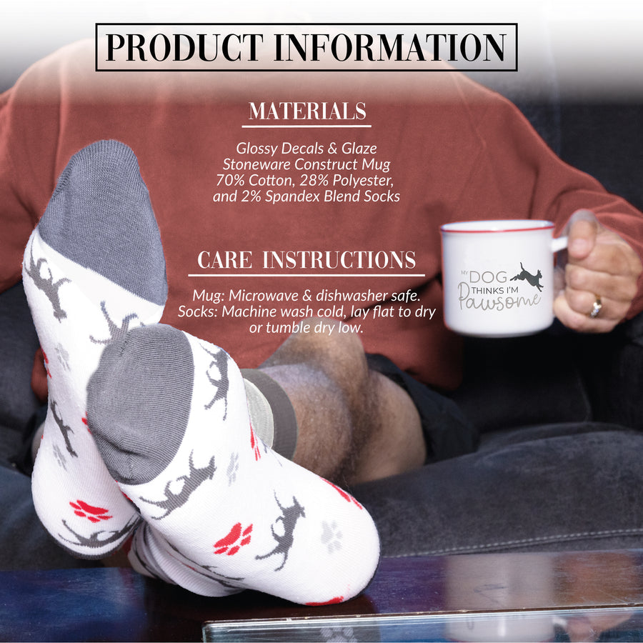 Pavilion- My Dog 18oz Mug & Crew Socks