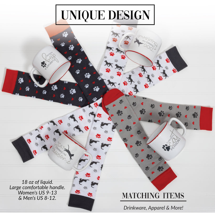Pavilion- My Dog 18oz Mug & Crew Socks
