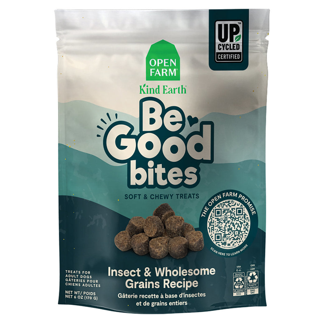 Open Farm Be Good Bites Insect & Wholesome Grains Treats