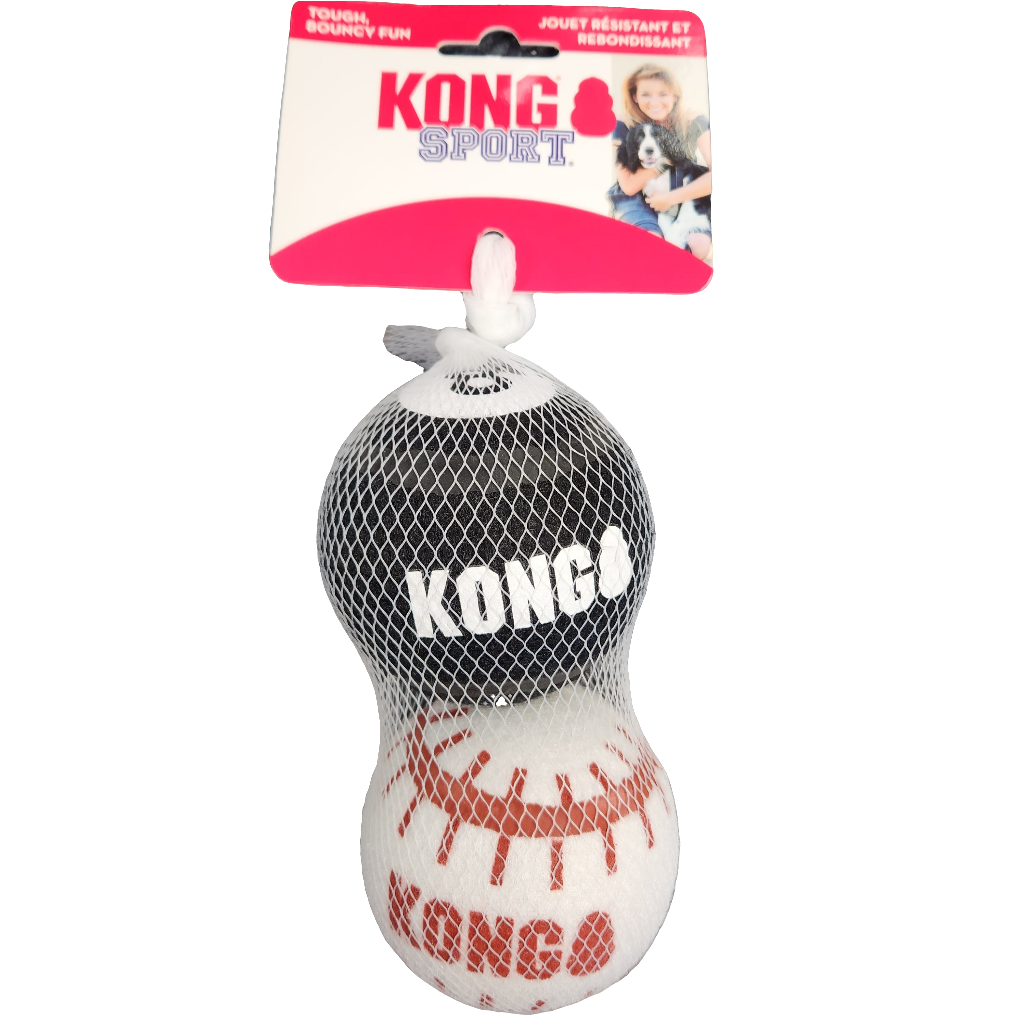 Kong Sport Balls Tougher & Safer Than a Tennis Ball 2pk Large