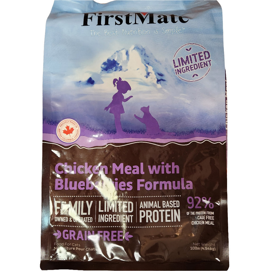 Firstmate Chicken & Blueberry Grain Free Cat Food 10lb
