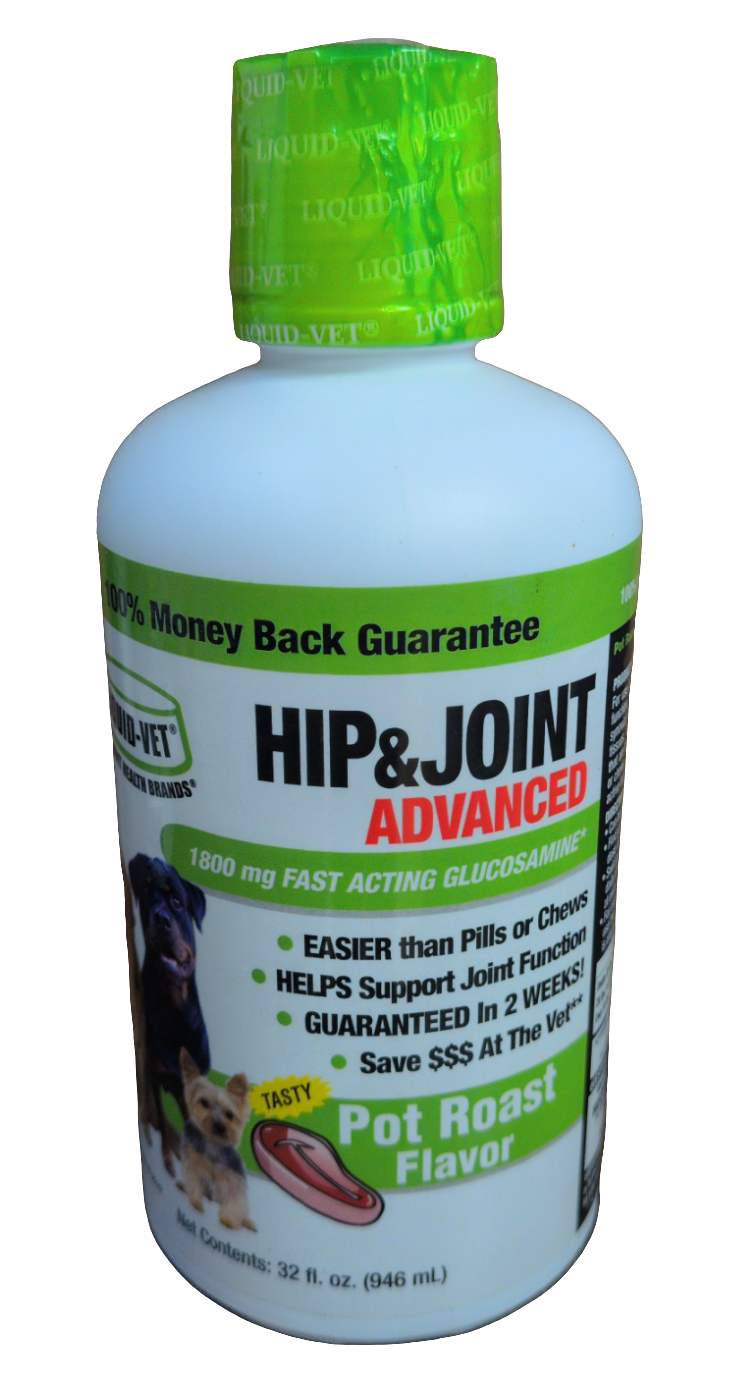 Liquid-Vet Hip & Joint Advanced for Dogs, Pot Roast Flavour (946ml)