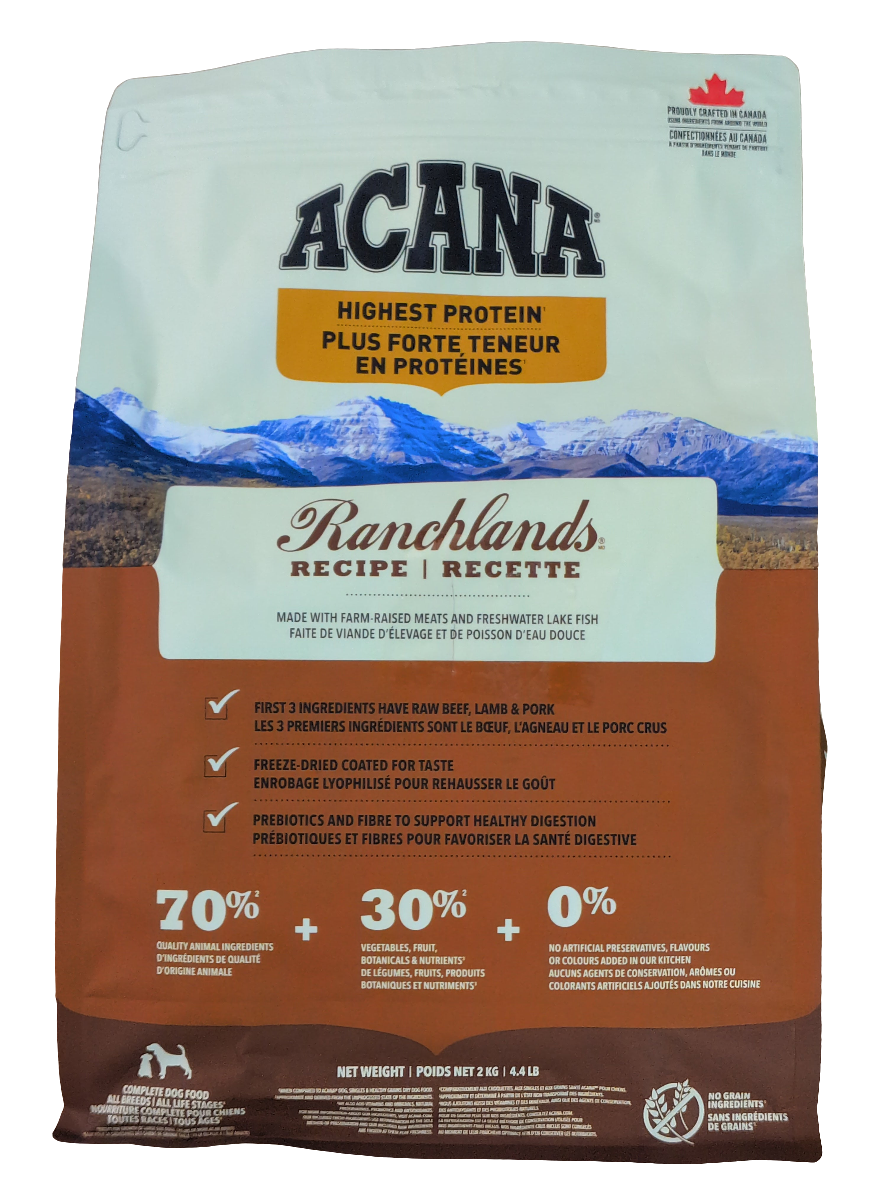 ACANA Dog, Ranchlands Recipe, 2kg