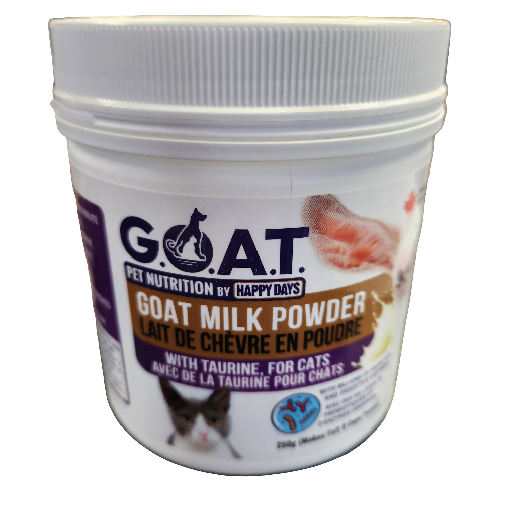 Happy Days Goat Milk Powder with Taurine for Cats 250g