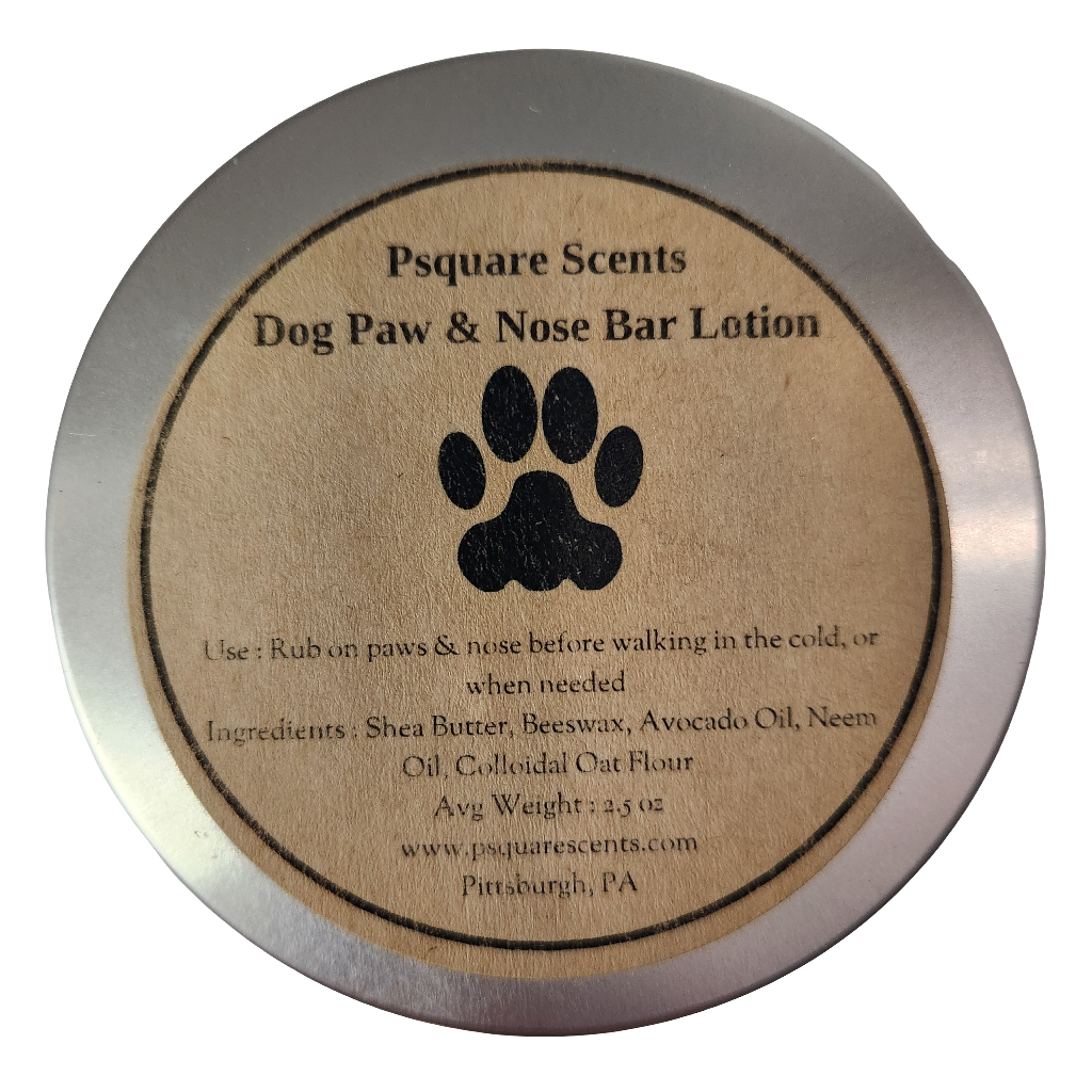 PSquare Dog Paw and Nose Bar Lotion 2.4oz