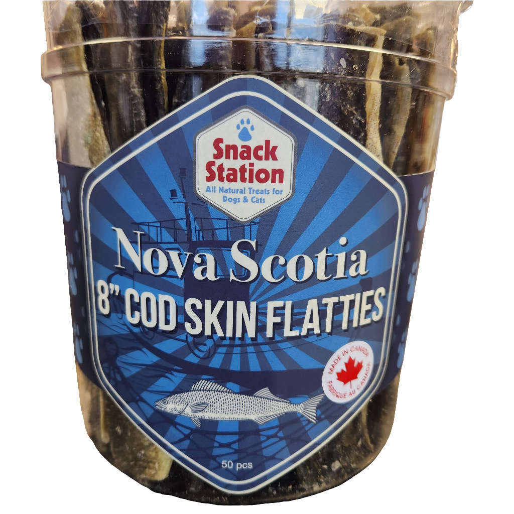 This & That Nova Scotia 8" Cod Skin Flatties