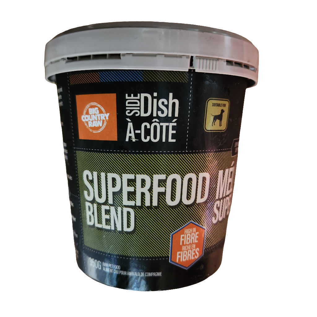 Big Country Raw Frozen Superfood Blend Side Dish 350g