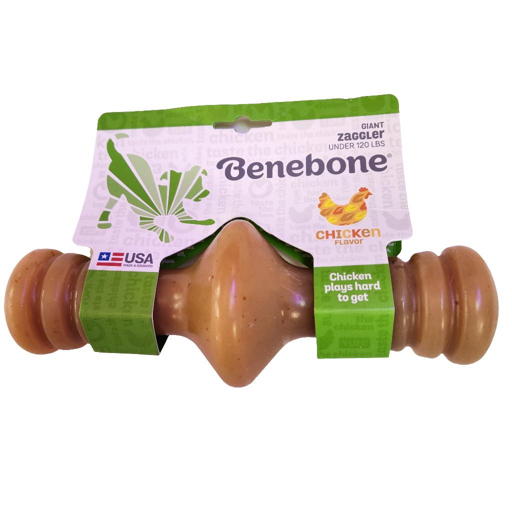 Benebone Giant Zaggler Chicken Flavor for Dogs Under 120lbs