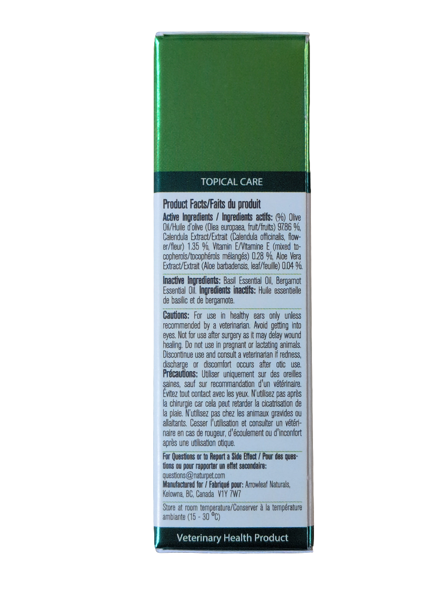 NaturPet Ear Drops, 10ml