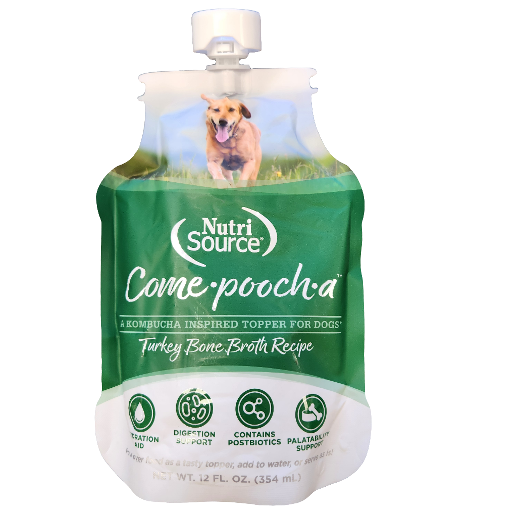 NutriSource Come-Pooch-A Turkey Bone Broth Recipe 12oz