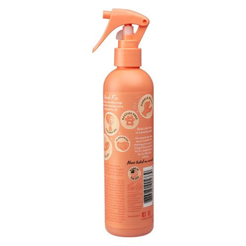 PET HEAD Spray de nettoyage à sec Quick Fix pour chiens, pêche à l'huile d'argan, 10,1 fl oz (300 ml)