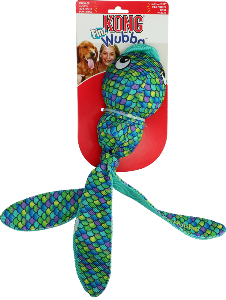 Kong fish dog clearance toy