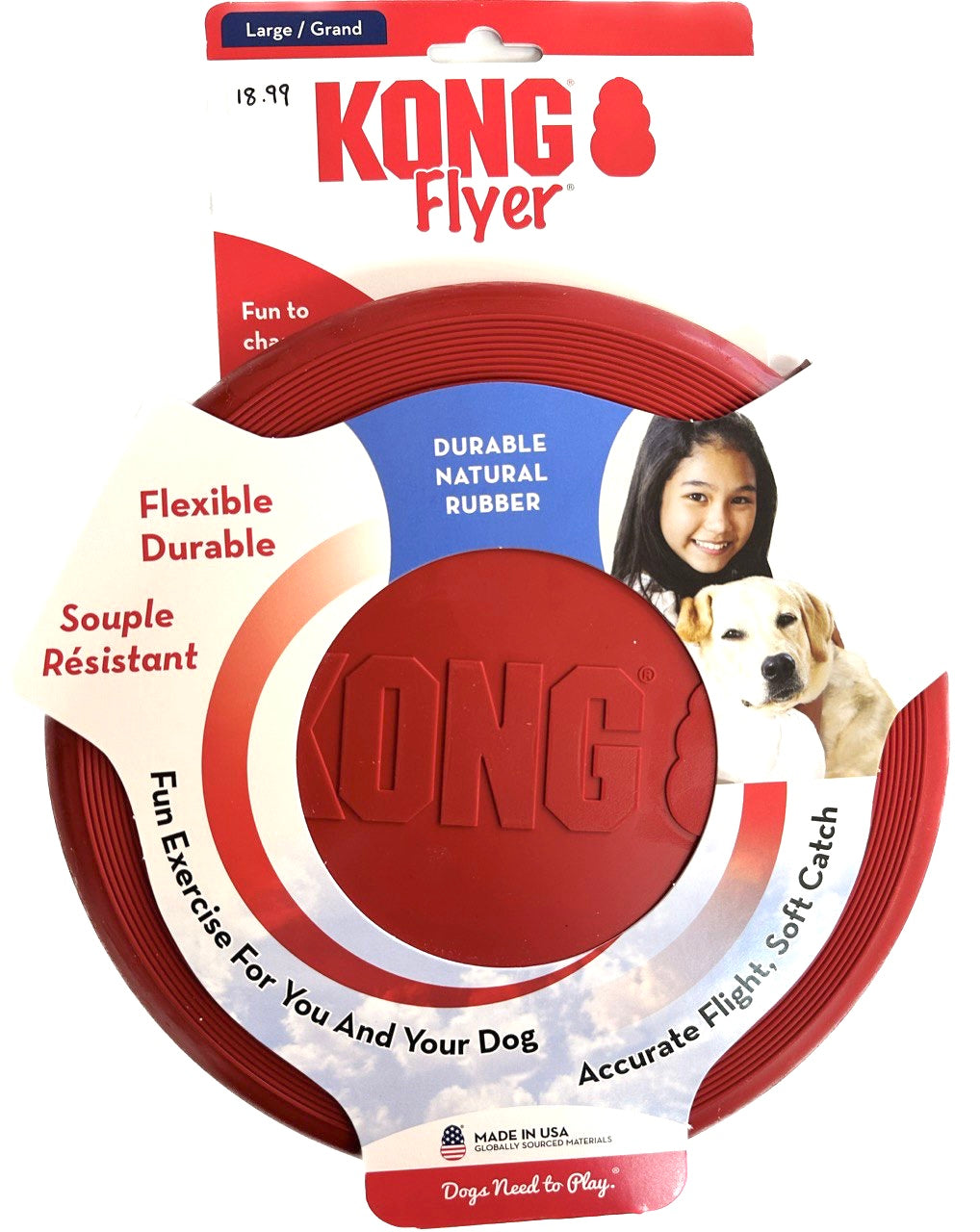 KONG Classic Flyer
