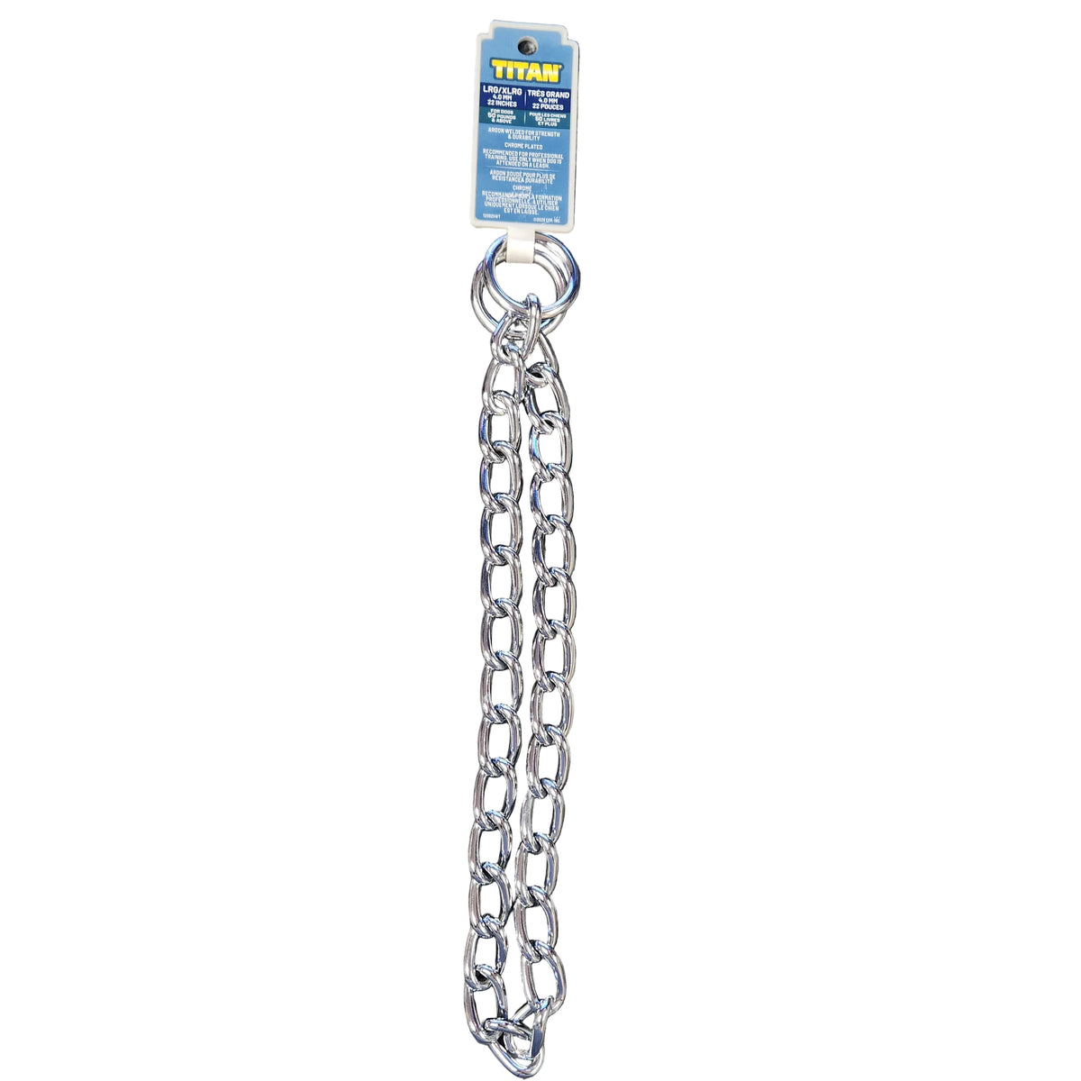 Titan Chain Training Collar 1pc 4mm x 22"