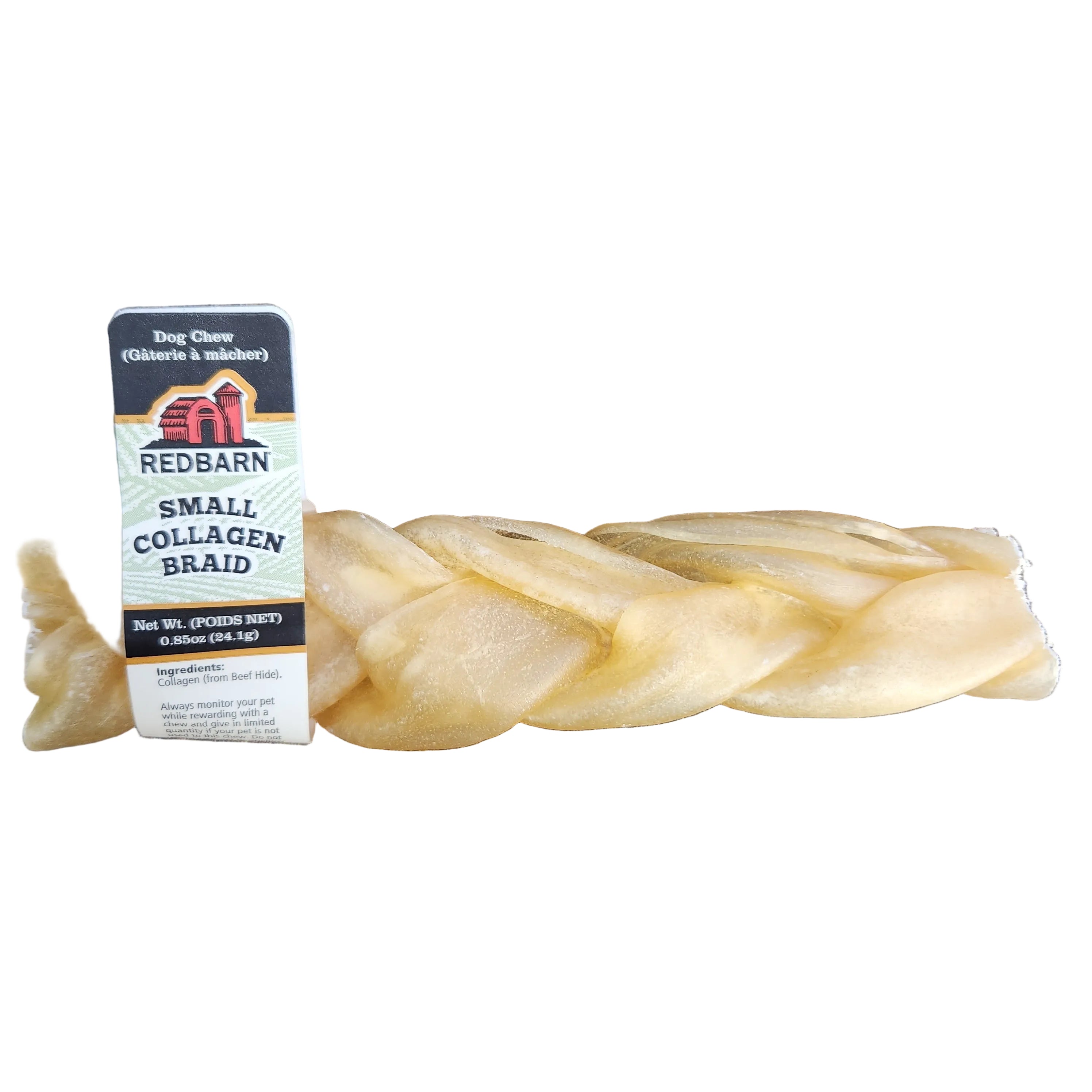 Redbarn Braided Collagen Chew 6"