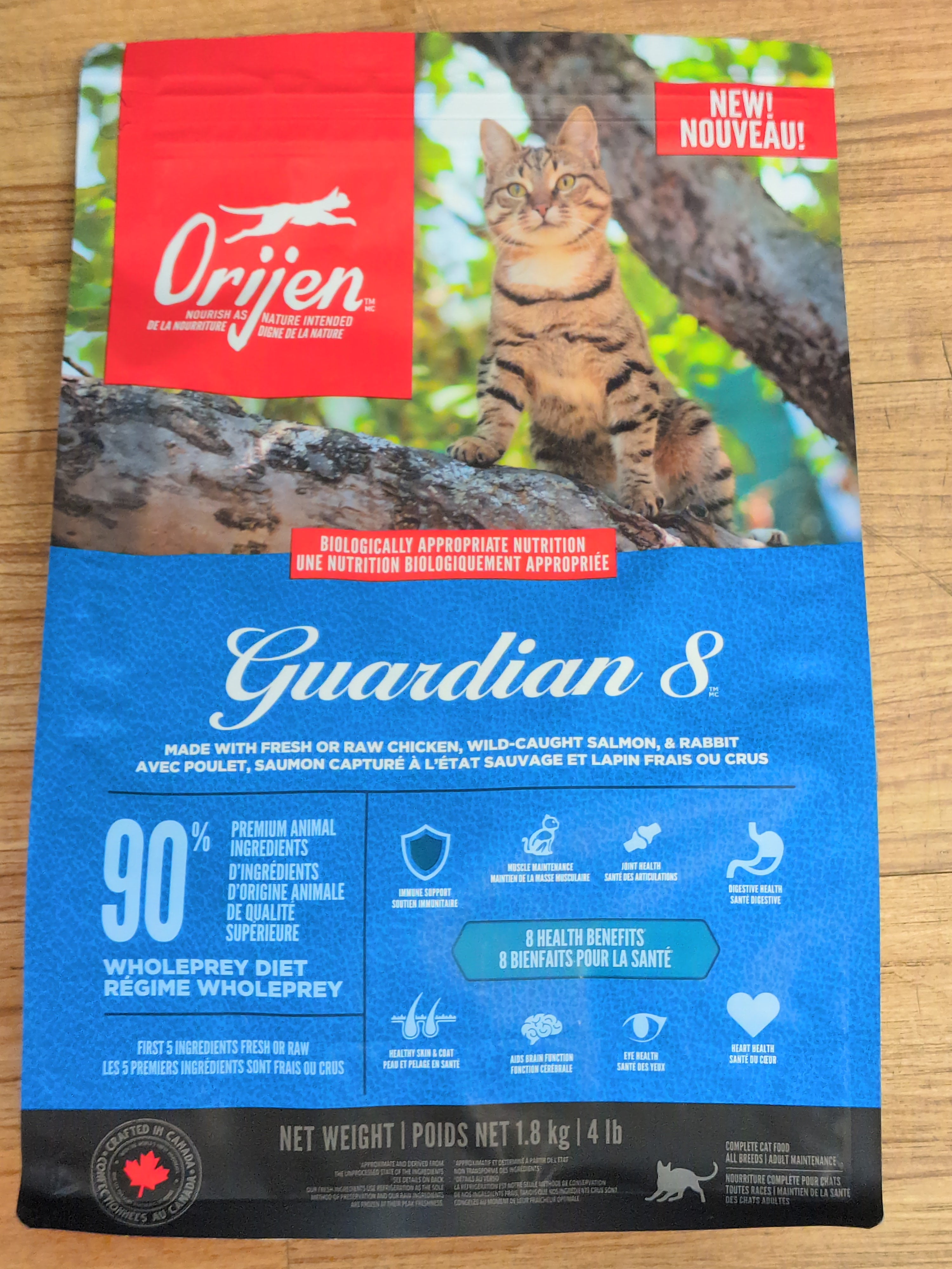 Orijen Guardian 8, 1.8kg