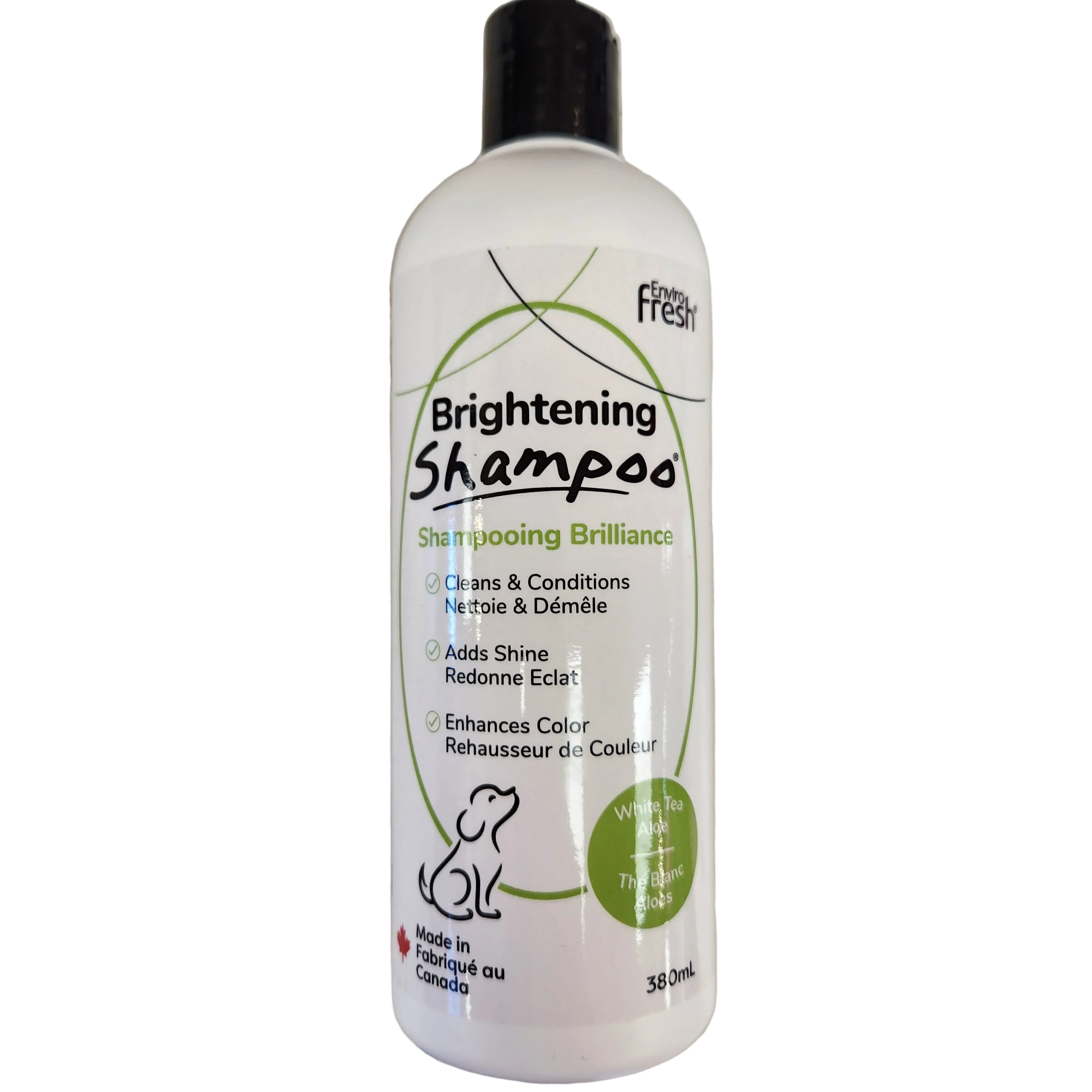 EnviroFresh Brightning Shampoo 380 ml White Tea & Aloe