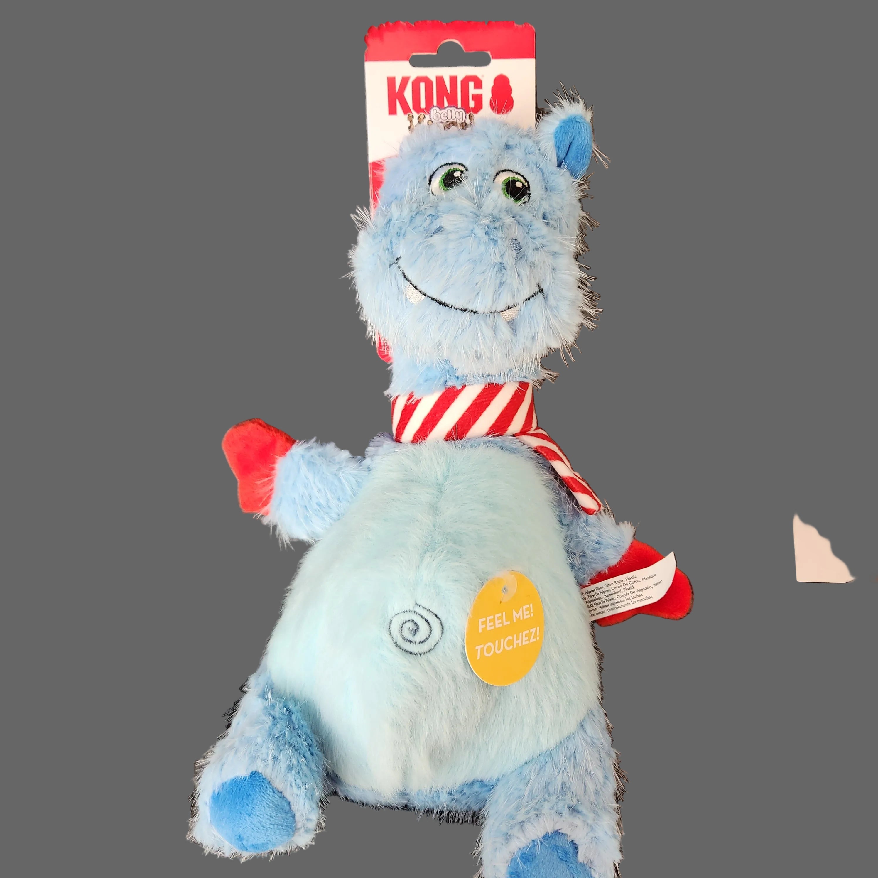 Kong Holiday Knots Belly Hippo Med/LG 12"