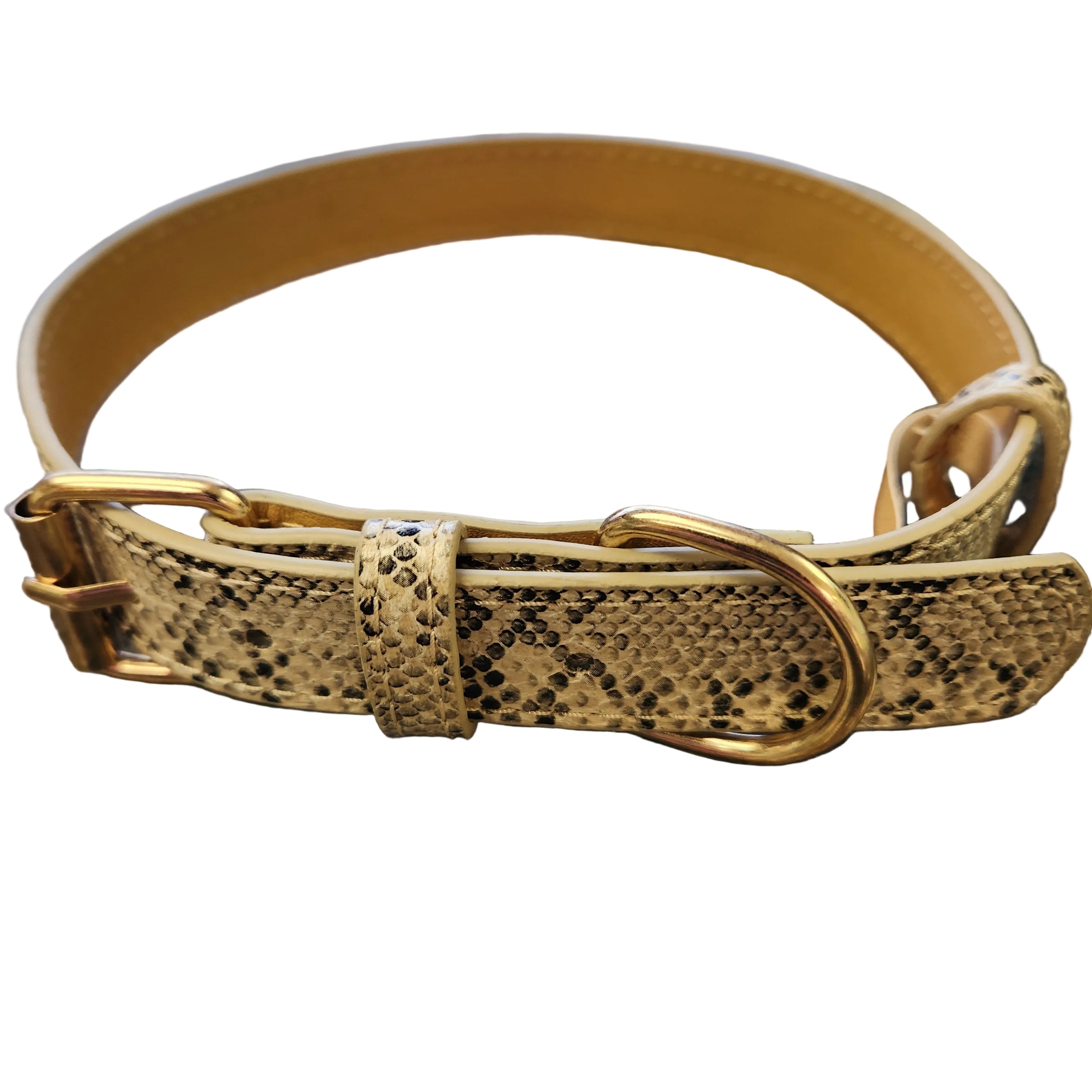 Snake Pattern Collar Medium to Large 17-20"