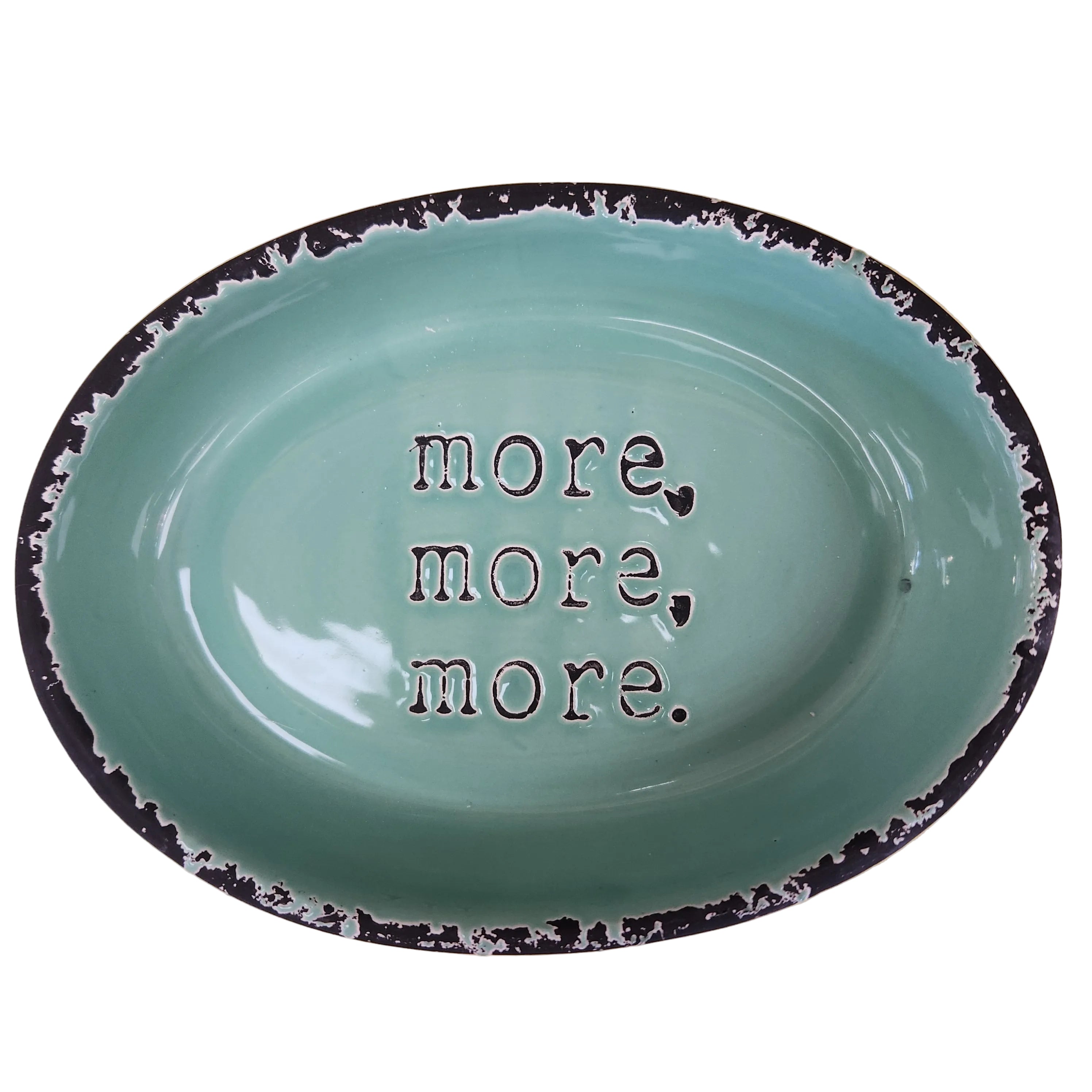 SPOT More More Cat Dish, Avocado