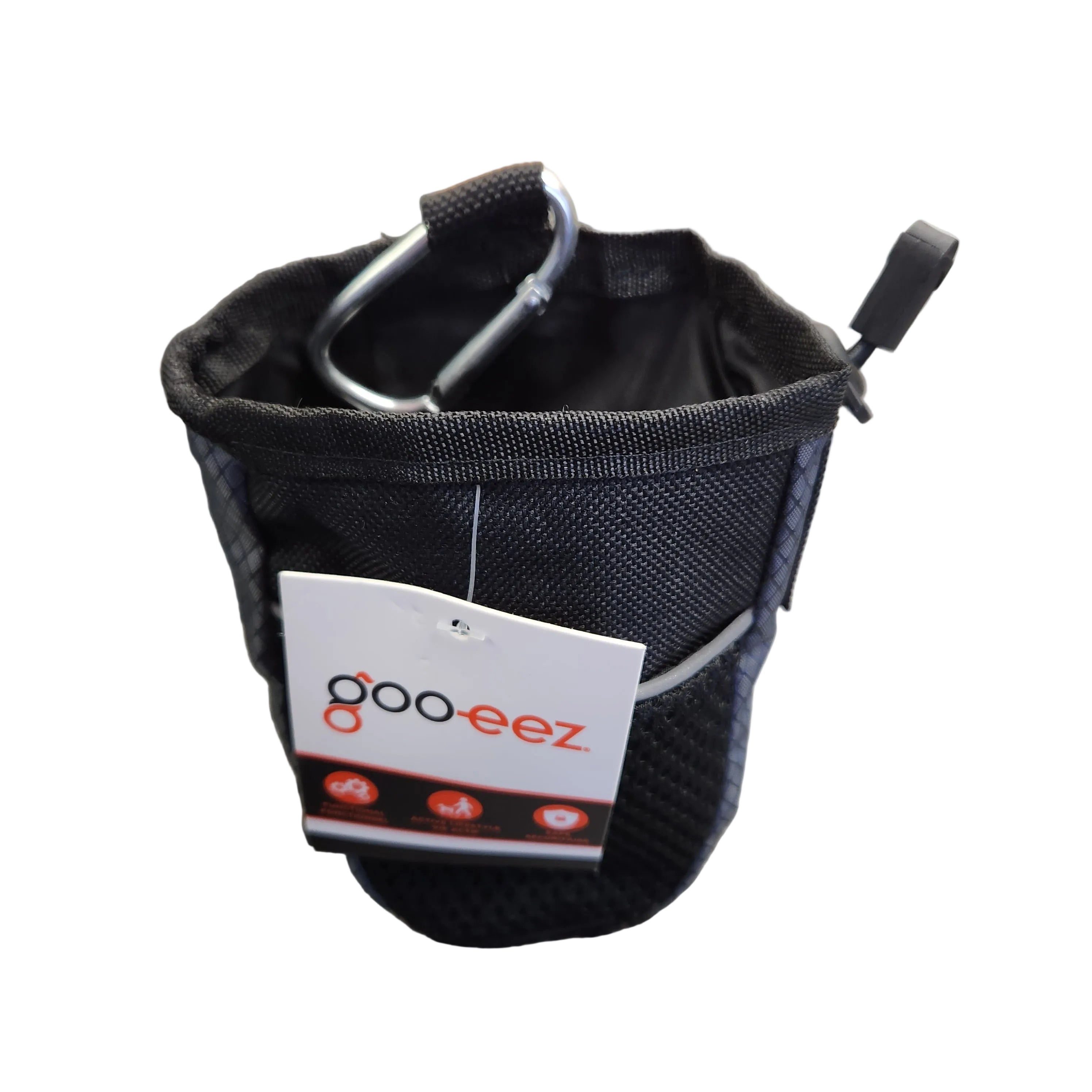 Goo-eez Training Treat Bag in Charcoal with Reflective Strip