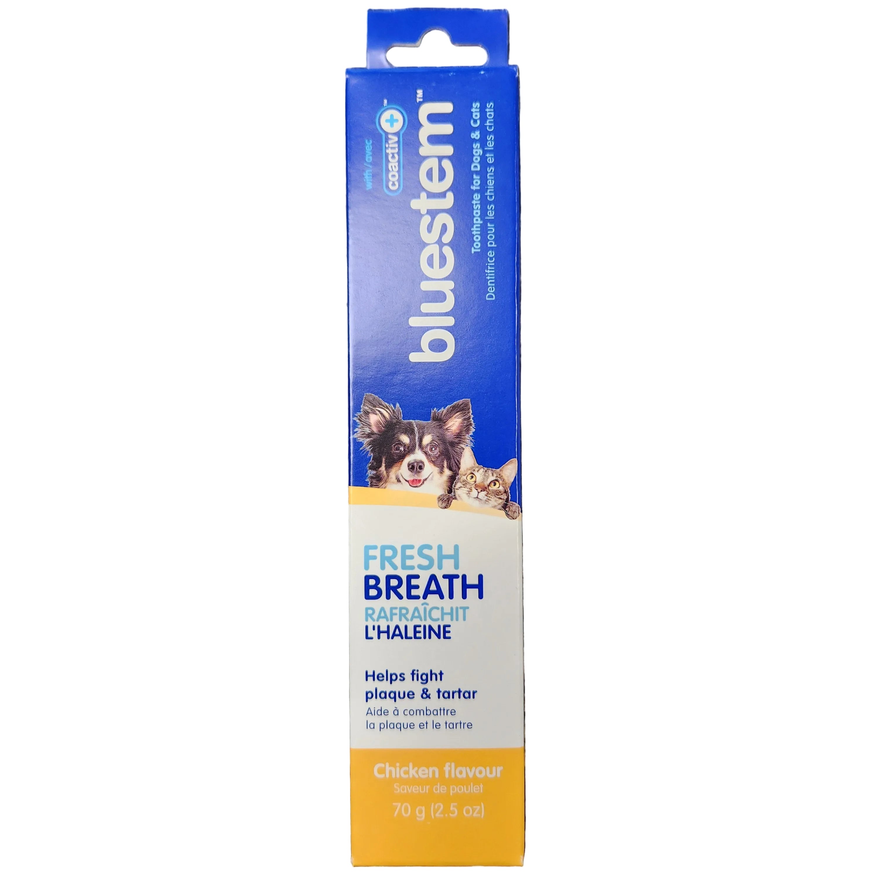 Bluestem Toothpaste for Dogs & Cats with Coativ+ Chicken Flavor 70g