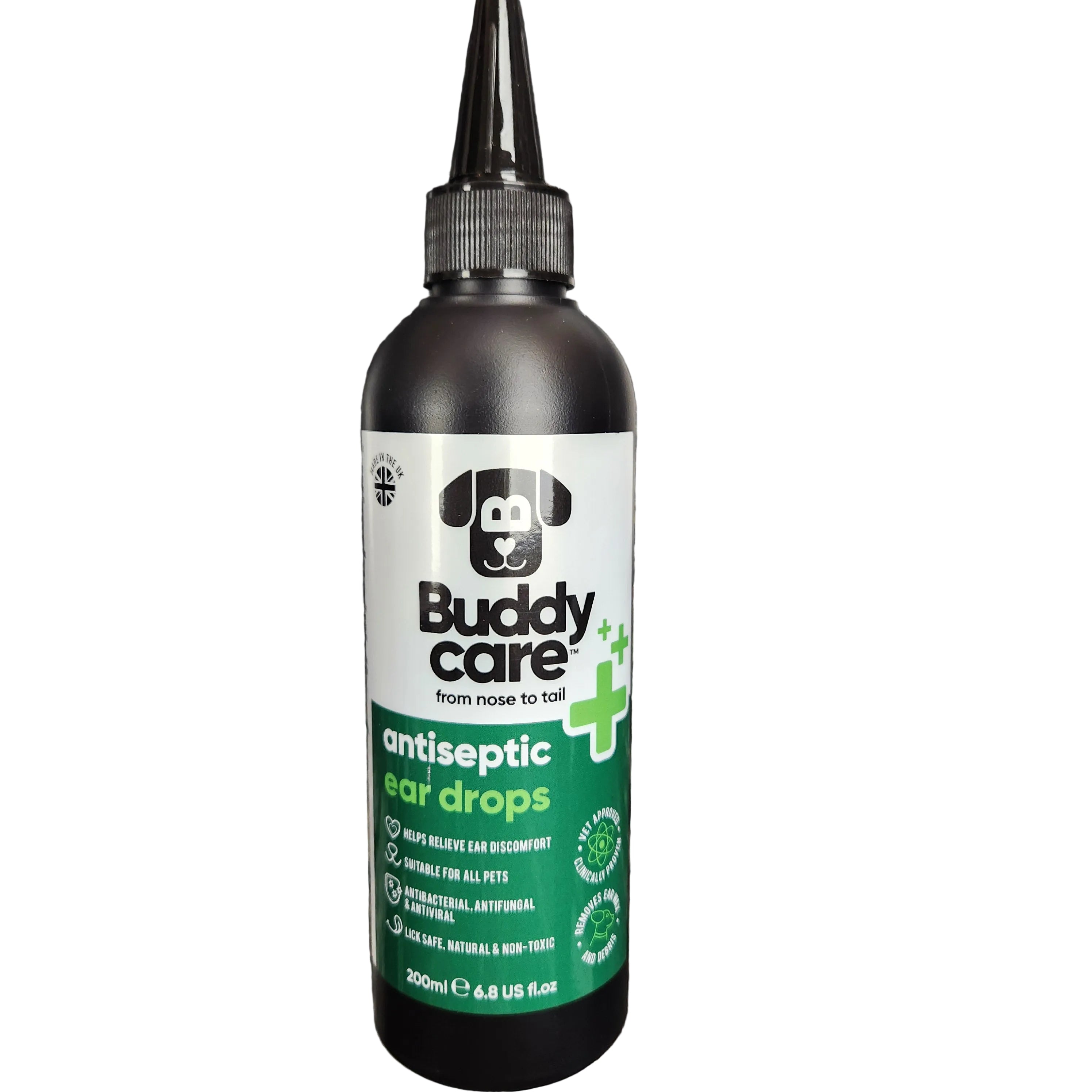 Buddy Care Antiseptic Ear Drops 200ml