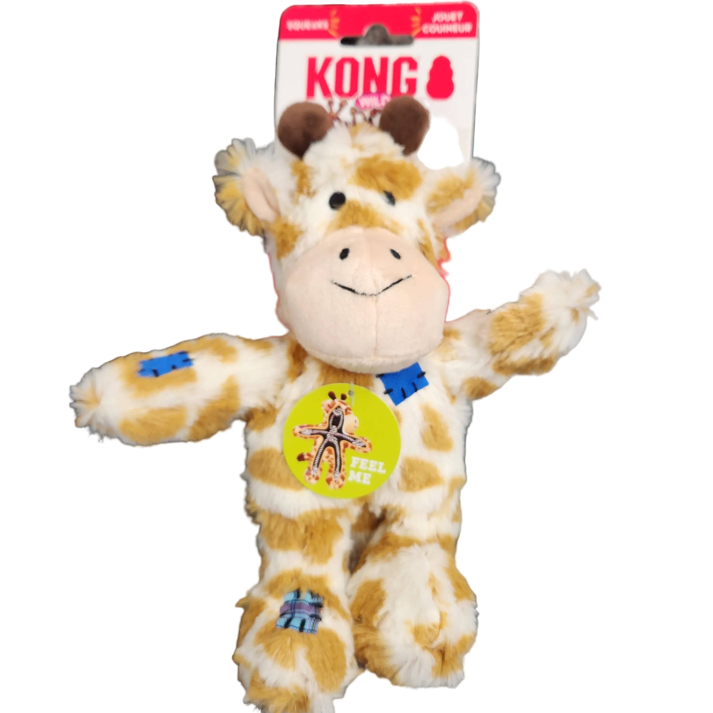 Kong Wild Knots Giraffe Sm/Med 8"