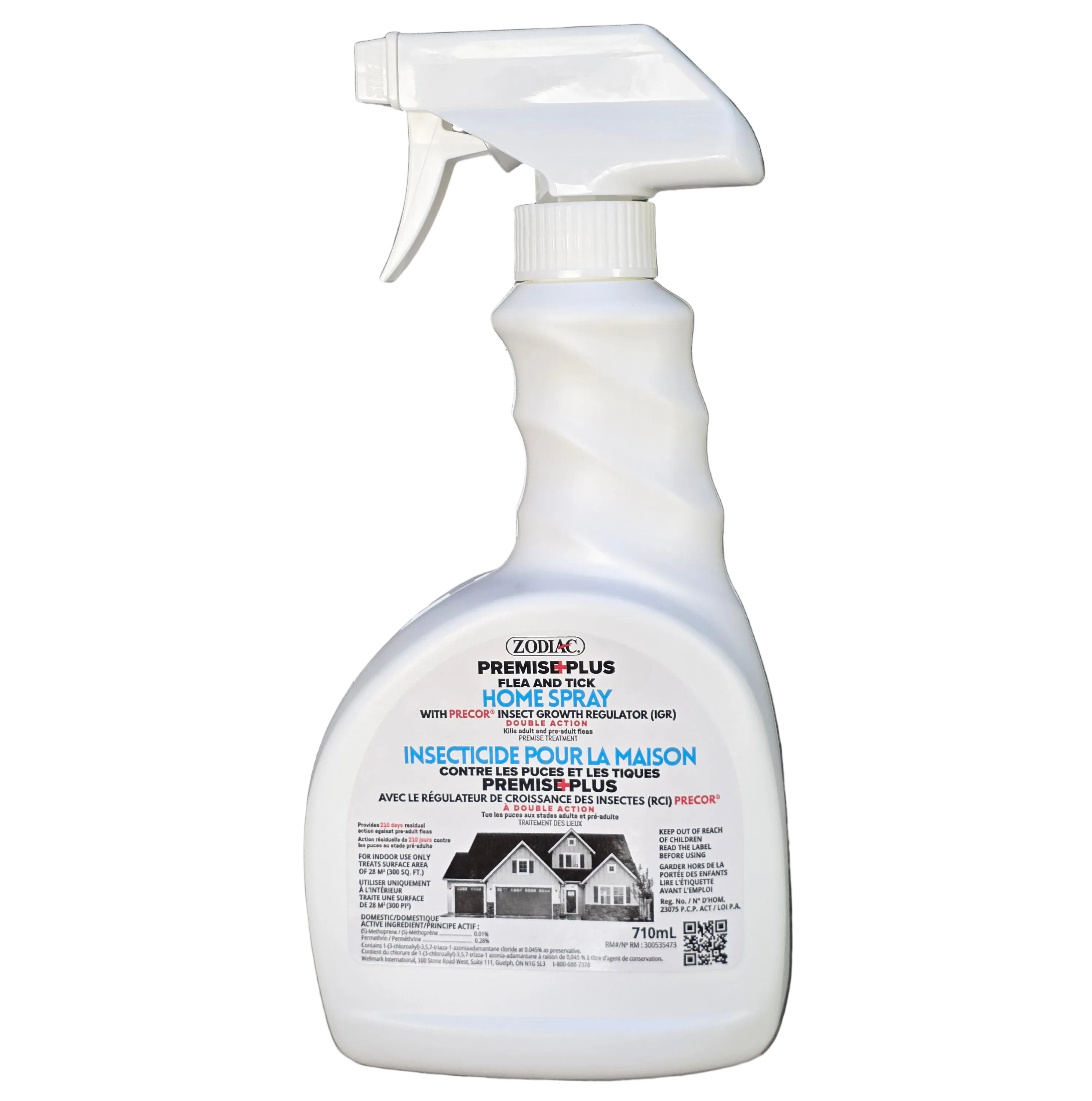 Zodiac Premise Plus Flea & Tick Home Spray With Precor, Kills Adult & Pre-Adult Fleas (710ml)