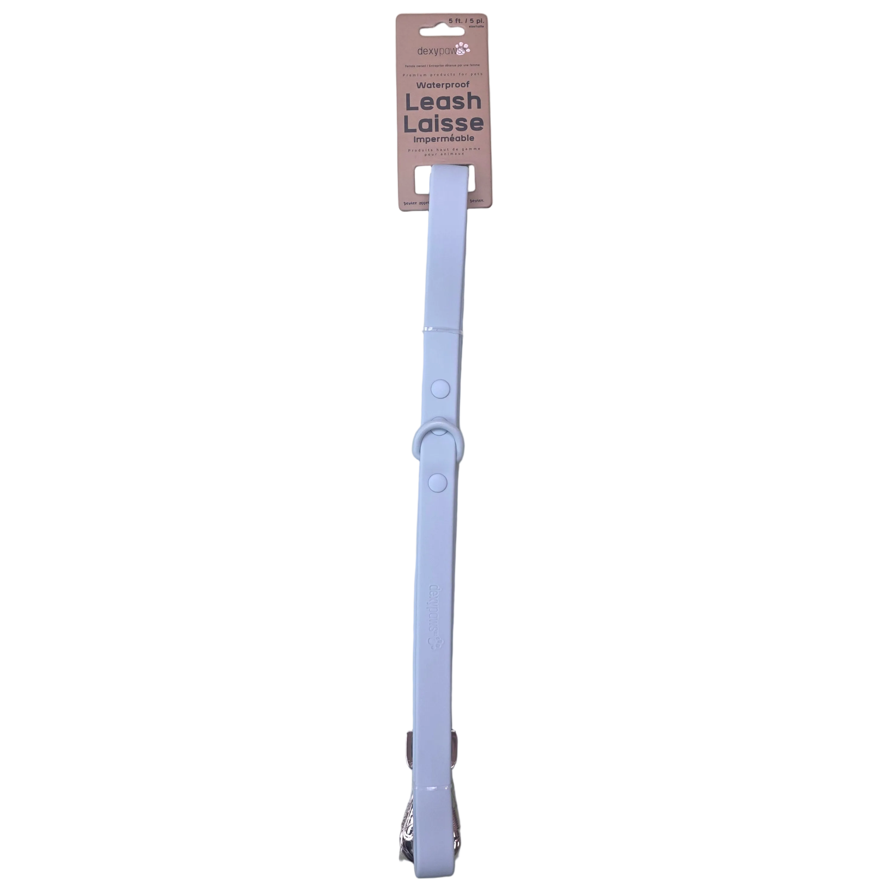 DexyPaws Waterproof Dog Leash, 5 ft.