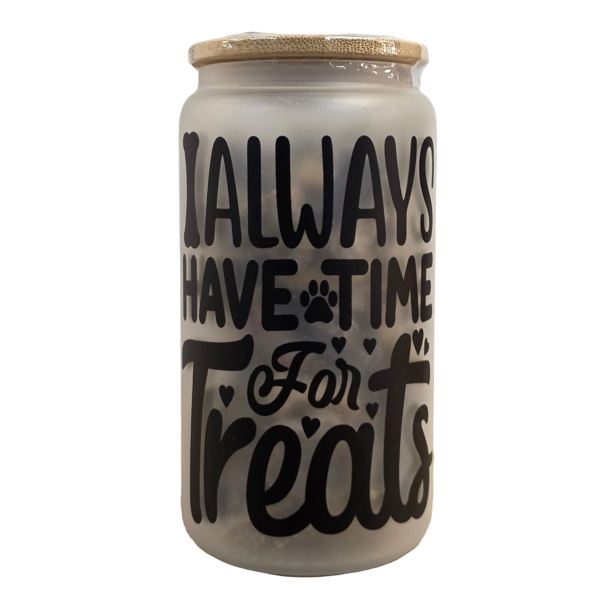 Eva's Doggy Treats, Treat Jars Filled with Bakery Dog Cookies