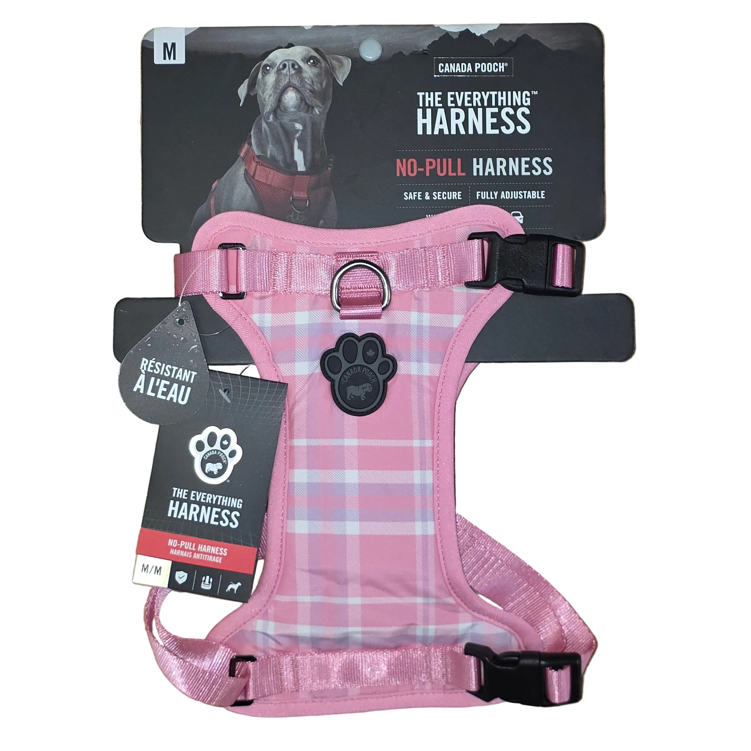 Canada Pooch Everything Harness, Pink Plaid