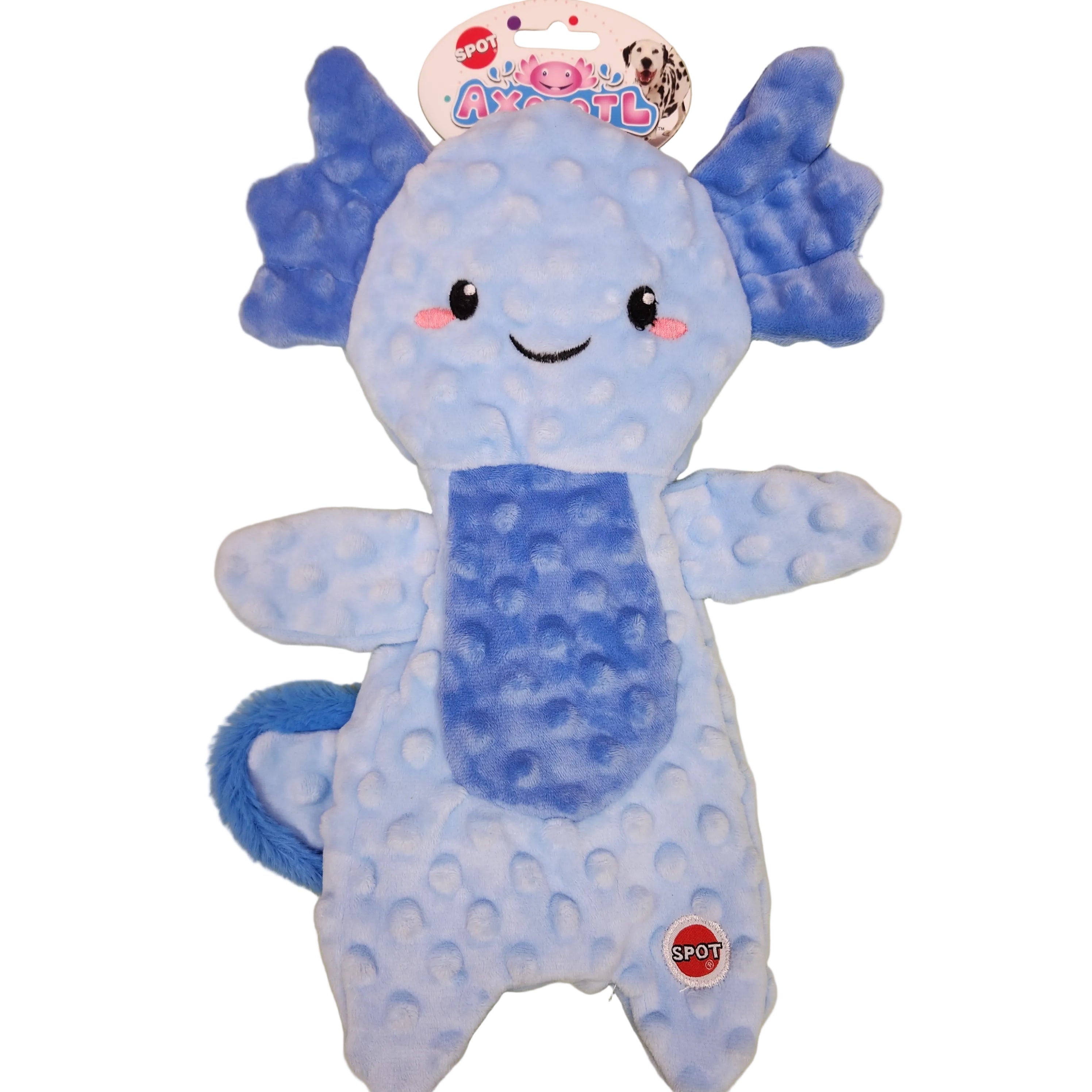 Spot Axolotl No Stuffing Dog Toy, Large, 13"